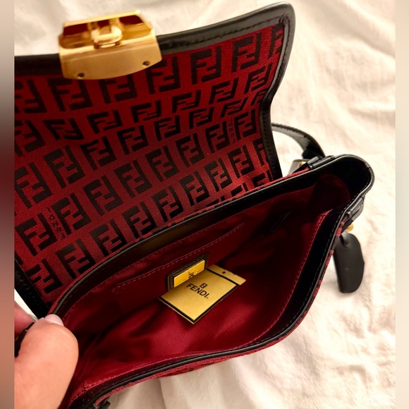 👑✅PRICE FIRM✅  AUTHENTIC Fendi Borsa Zucca Bag - Picture 12 of 17